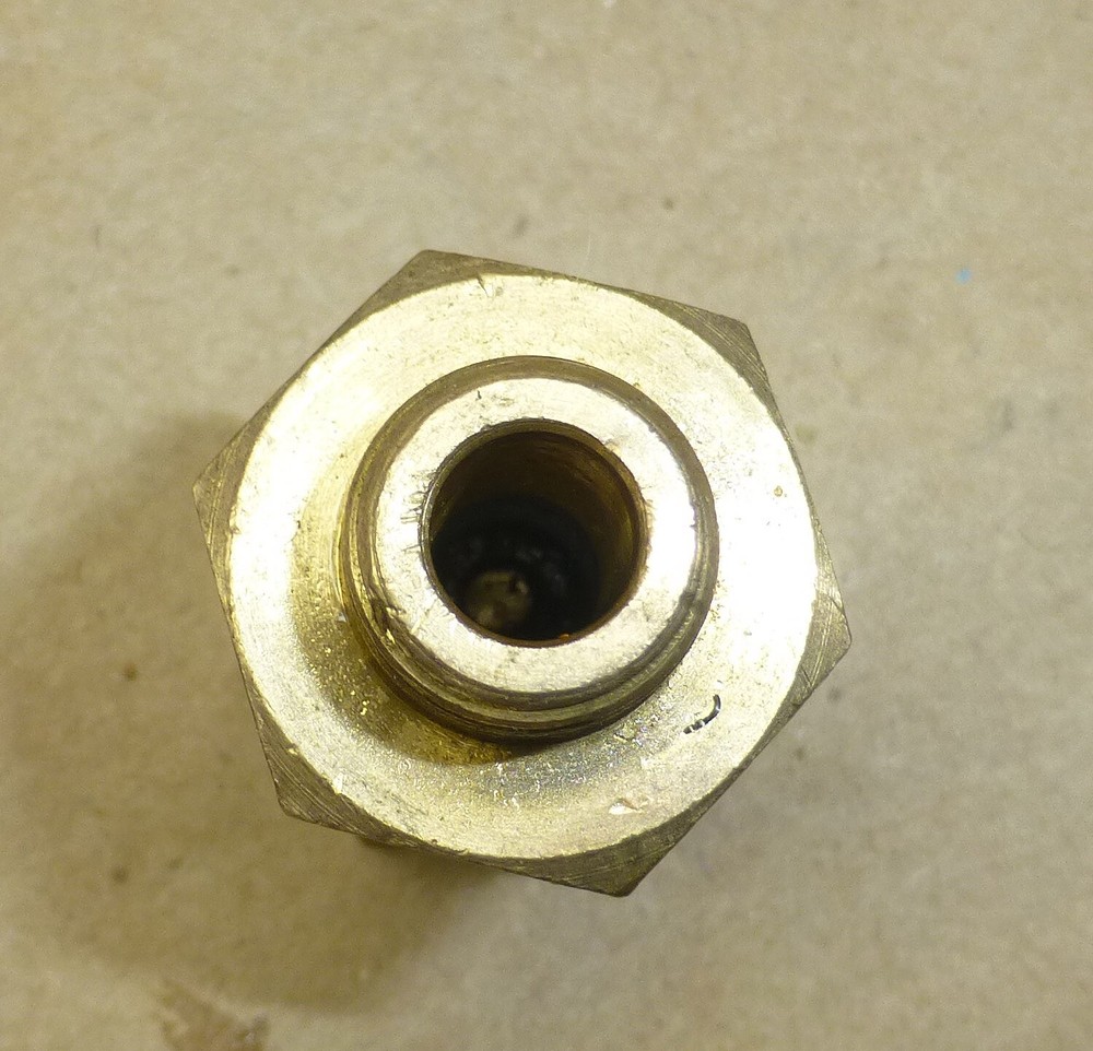 1/4" NPT Bronze In-Line Check Valve brass