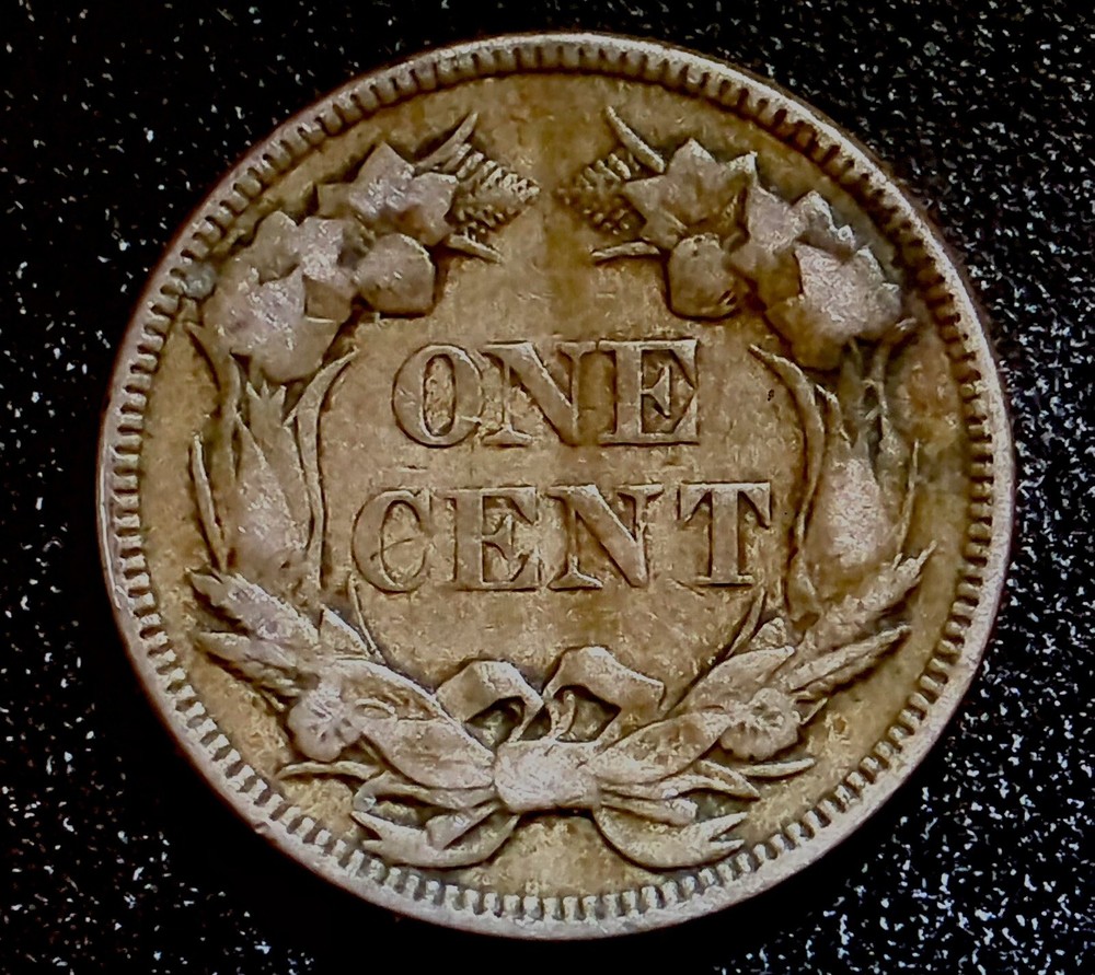 1857 Flying Eagle Cent DDO