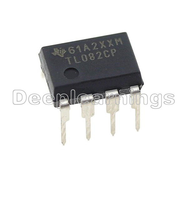 20 PCS TL082 IC TI DIP 8 JFET-INPUT OPERATIONAL AMPLIFIERS
