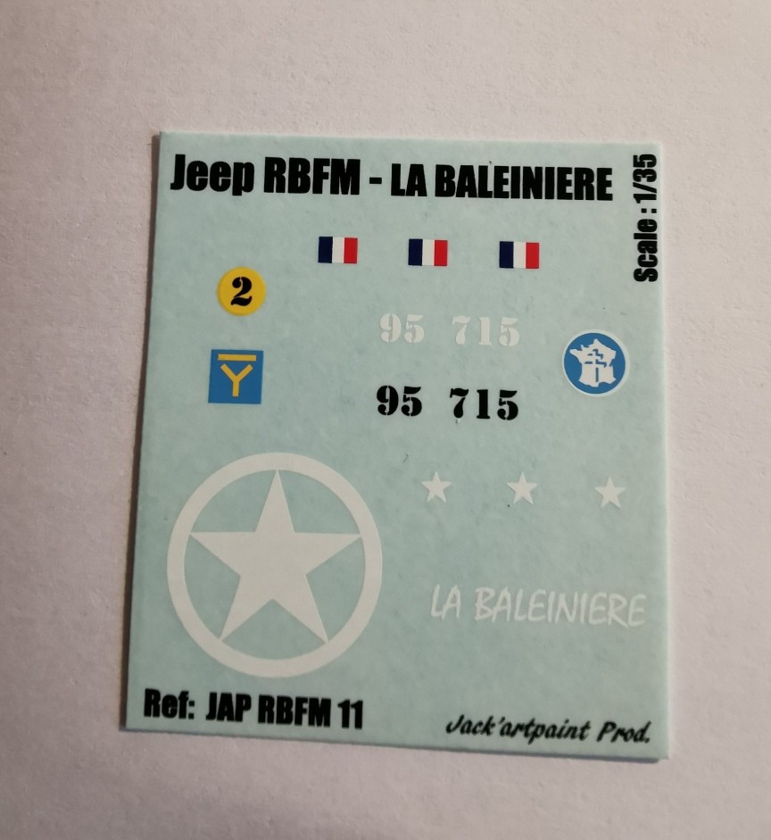 1/35 Jeep 2DB Decals