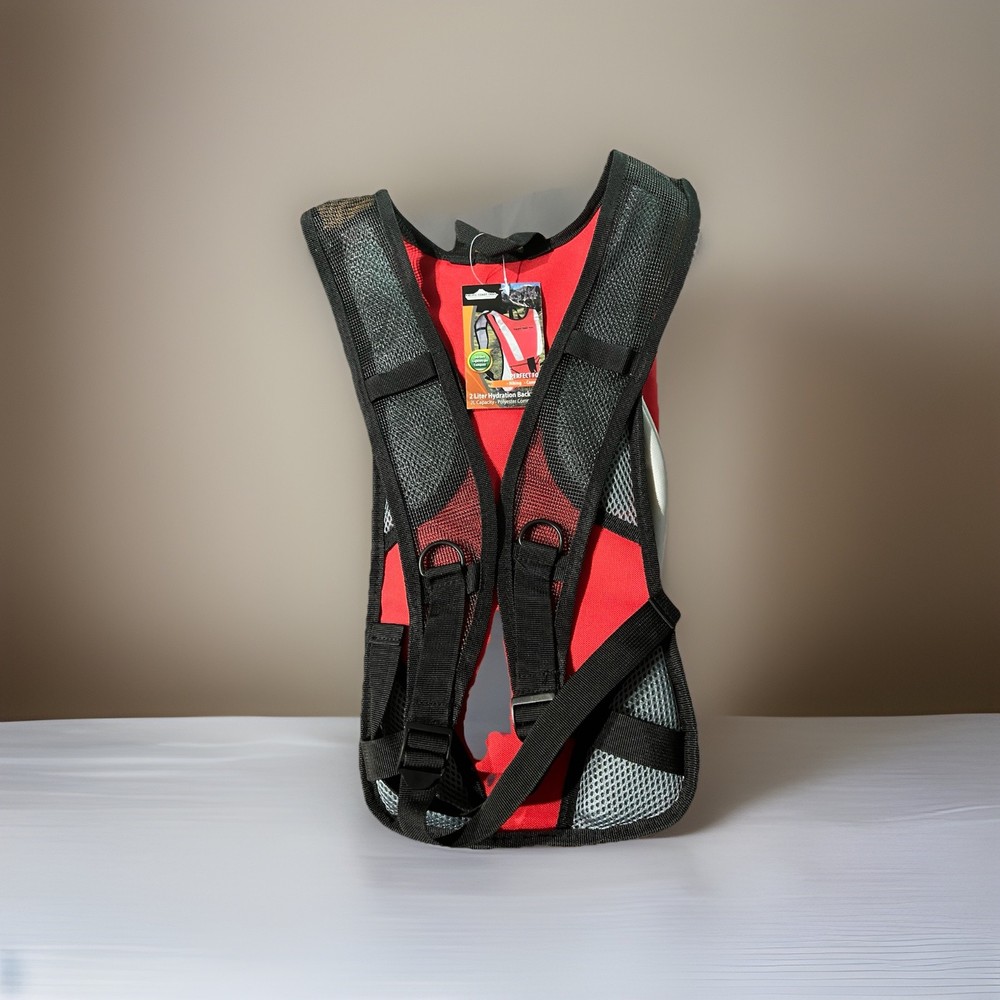 NWT Pacific Coast Trail 2 L Capacity Hydration Backpack Red Hiking Camping