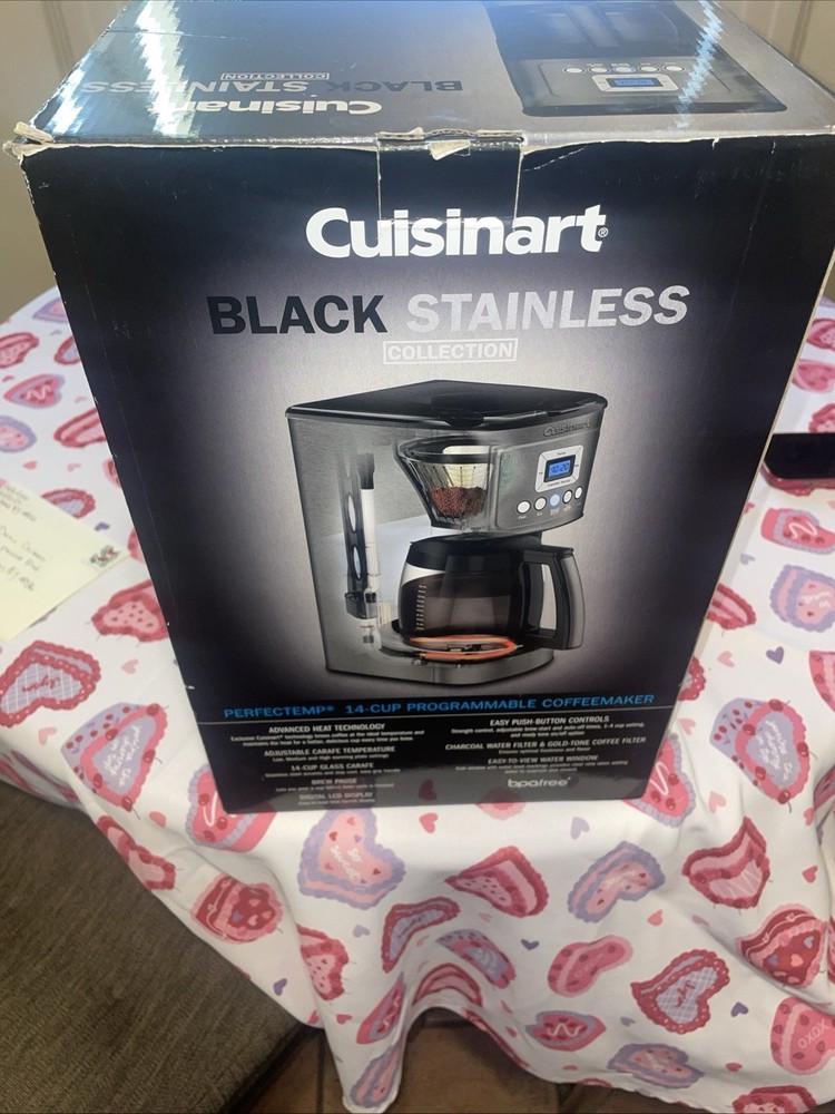 Cuisinart Black Stainless Collection Coffee Maker