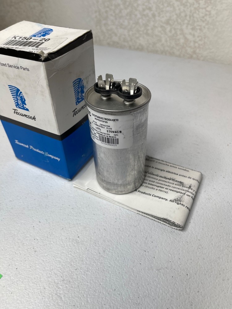 New Tecumseh K150-20 Run Capacitor