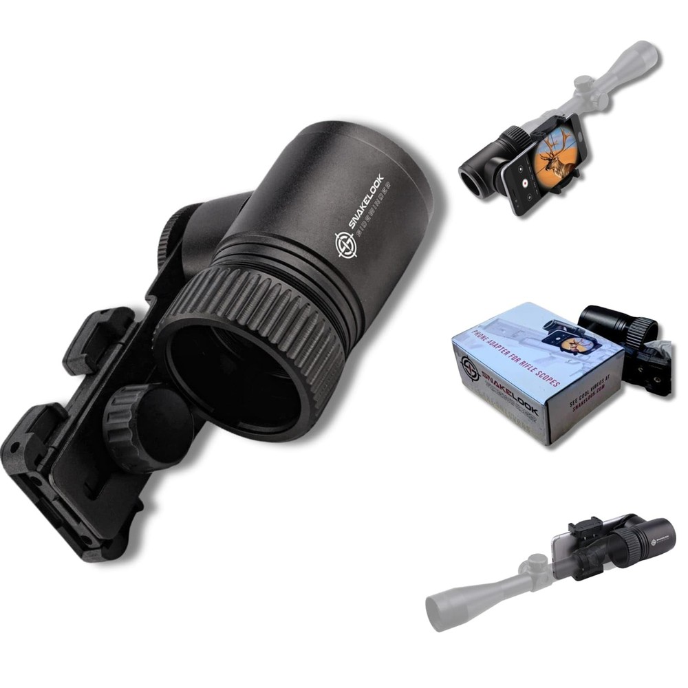Universal Phone Scope Adapter – Side Mount Design Smartphone Scope Mount &