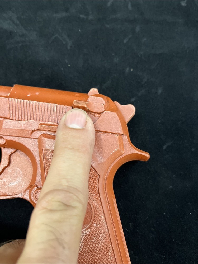 ASP Beretta 9mm 7301 Red Gun Tactical Practice Simulation Training Aid Replica
