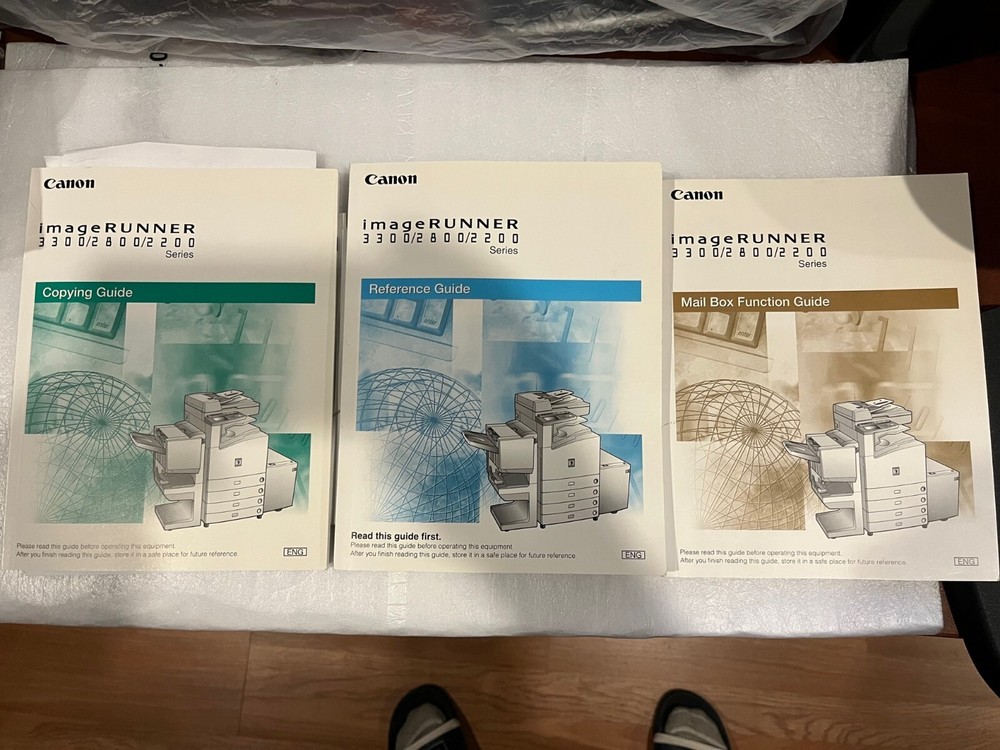 Canon imageRUNNER 3300 /2800 /2200 Copying, Reference & Mail Box Function Guide