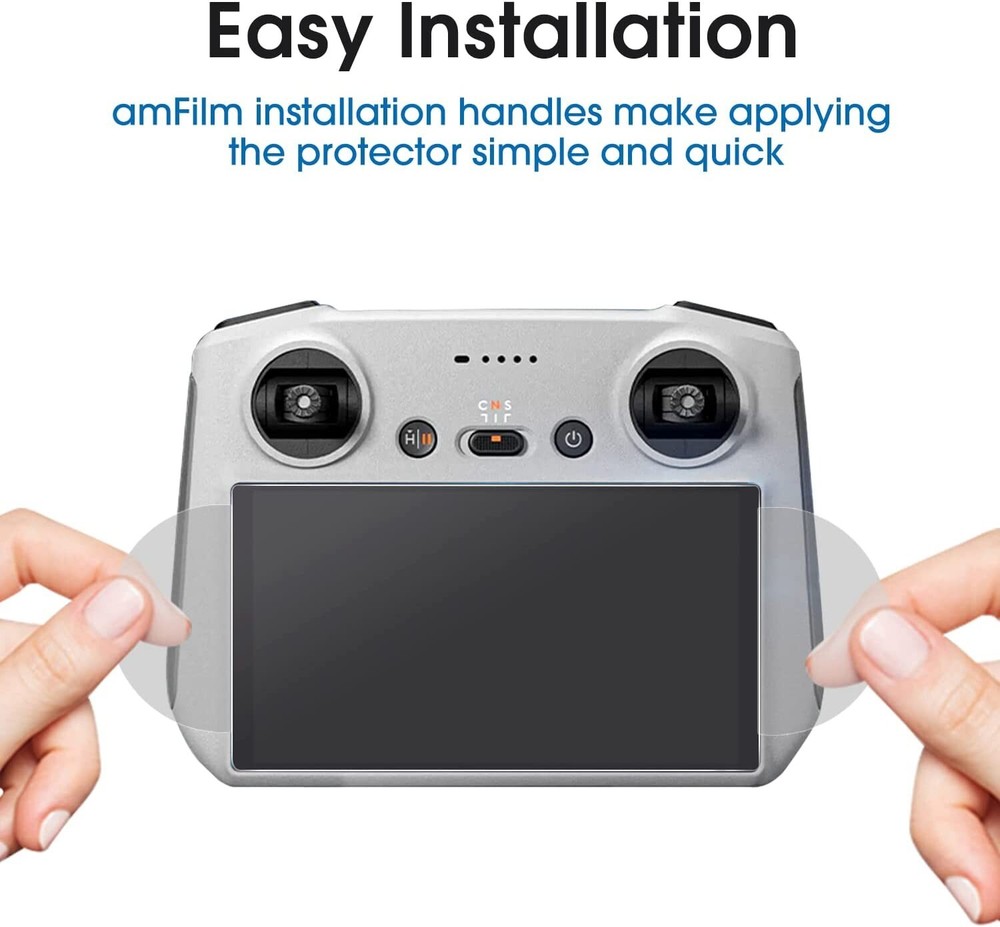 (3 pack) amFilm DJI Mini 3 Pro Remote Controller Screen Protector