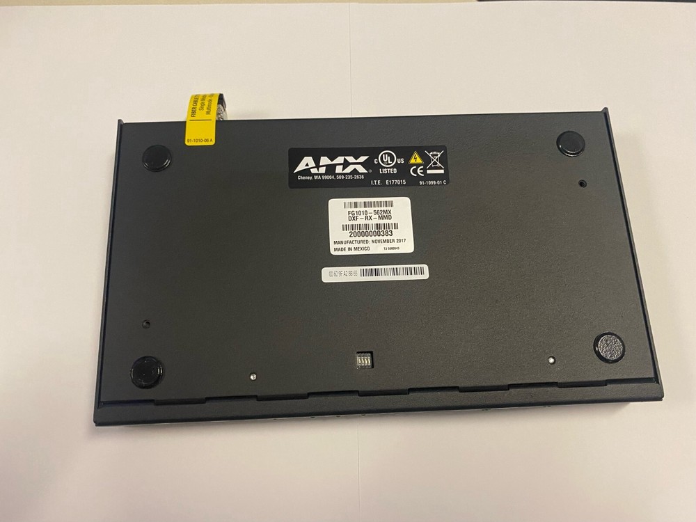 AMX FG1010-562MX DXF-RX-MMD Multi-Format Multimode Fiber Transmitter