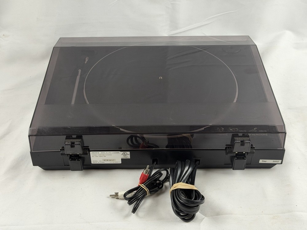 Sony PS-LX250H Full Automatic Stereo Turntable Record Player - Used