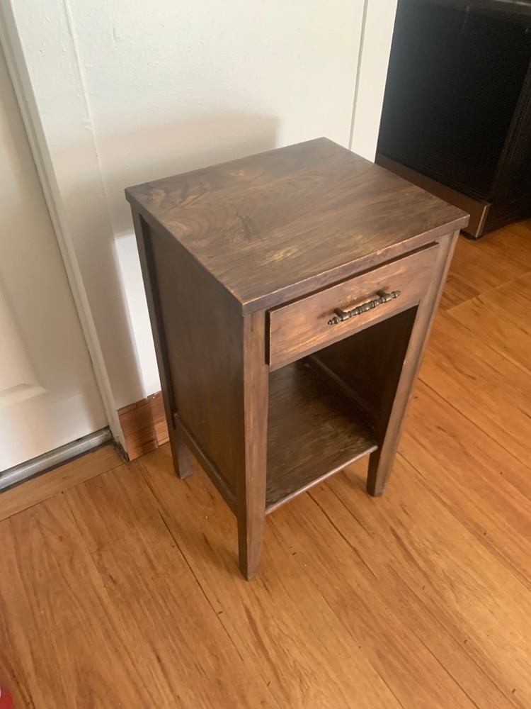 mid century end table