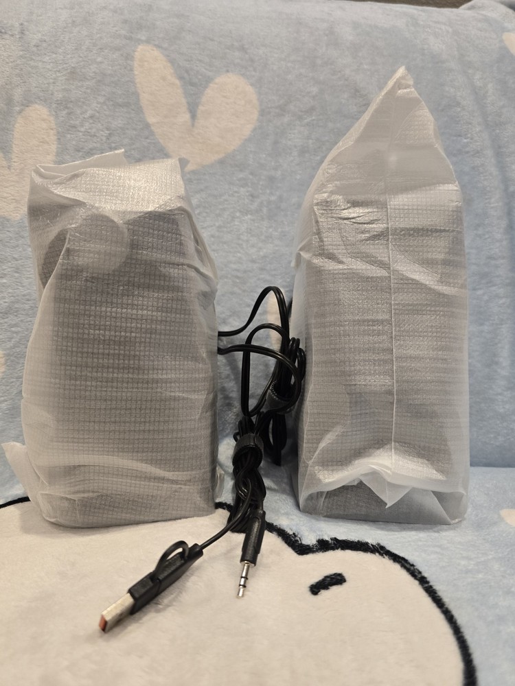 Computer Speakers, PC Speakers with 6 Lighting Modes, USB Powered Computer Speak