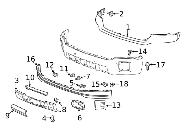 Genuine GM Front Driver Side Tow Hook Cover 22949964