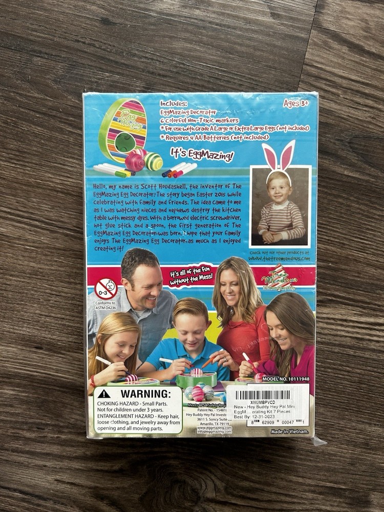 New sealed The EggMazing Easter Egg Spinner Decorator Same Day Shipping