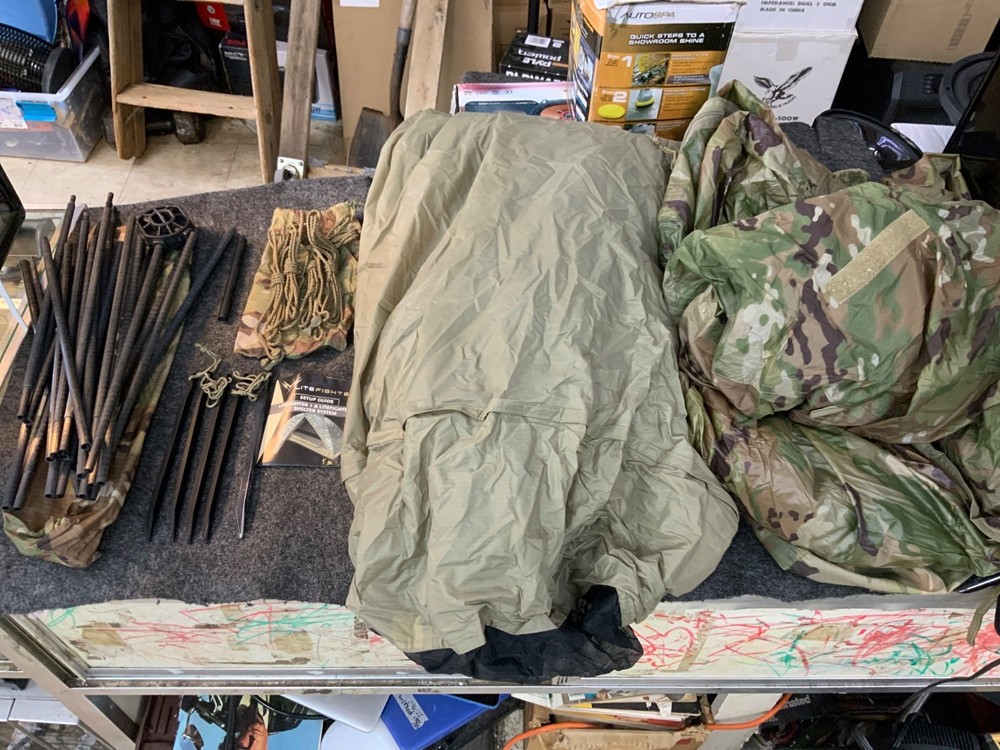 LITEFIGHTER 2 man OCP combat shelter system USGI