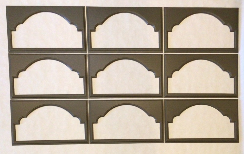 9 Amarr Cathedral Replacement Insert for Short Panel Amarr Garage Door Terratone