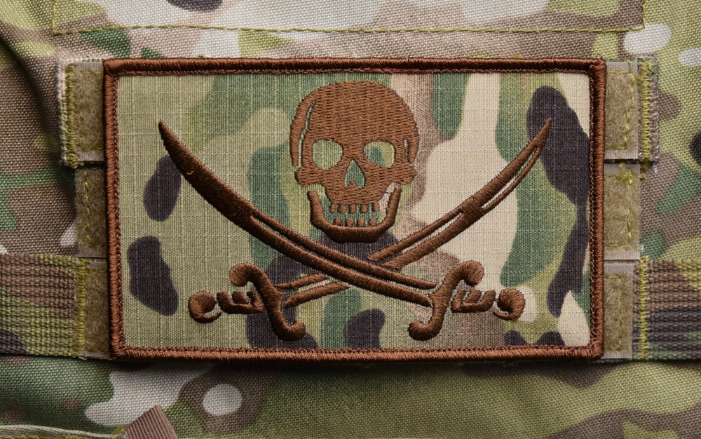 Multicam Calico Jack Patch Set DEVGRU SEAL CAG Green Beret Special Forces