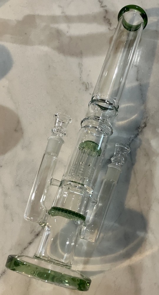 glass water bong 18”