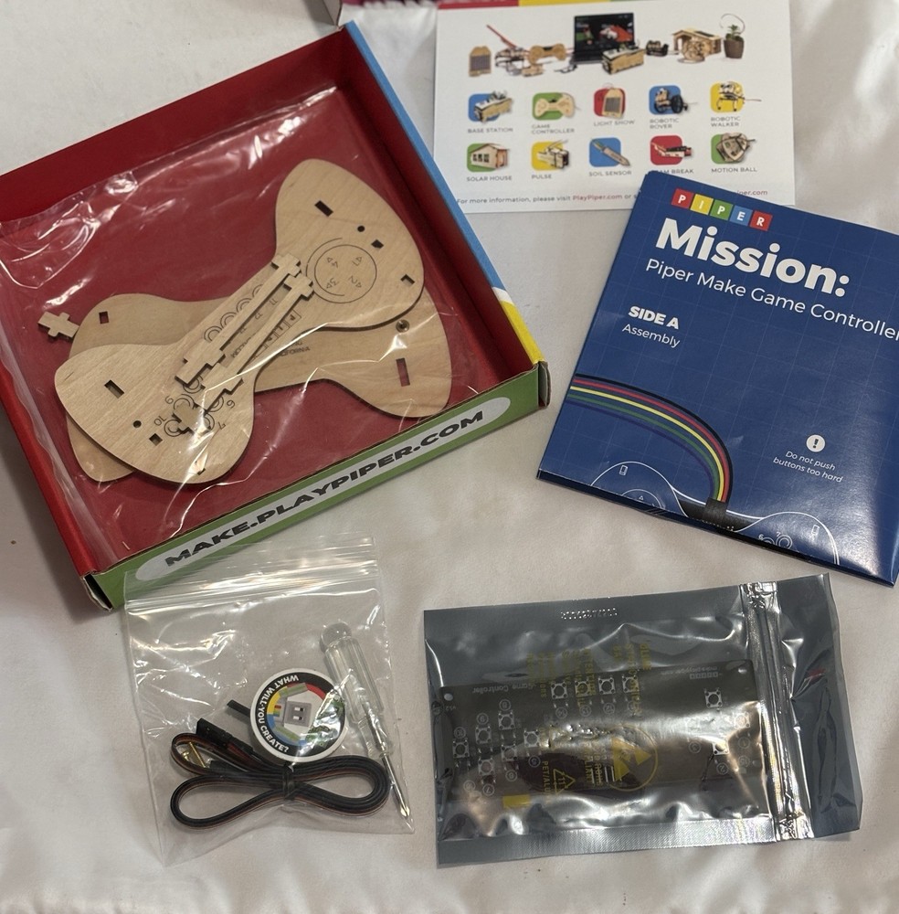 Piper Make DIY Game Controller Kit- Educational Electronics- STEM - Unassembled