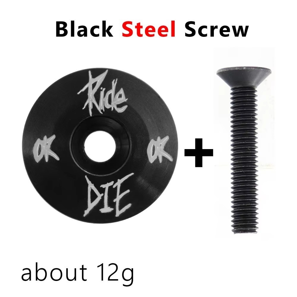 Ride Or Die Bicycle Headset Top Cap