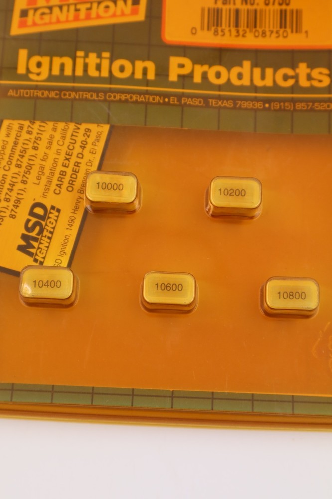 MSD Ignition 8750 RPM Module Kit 10000 Series - New