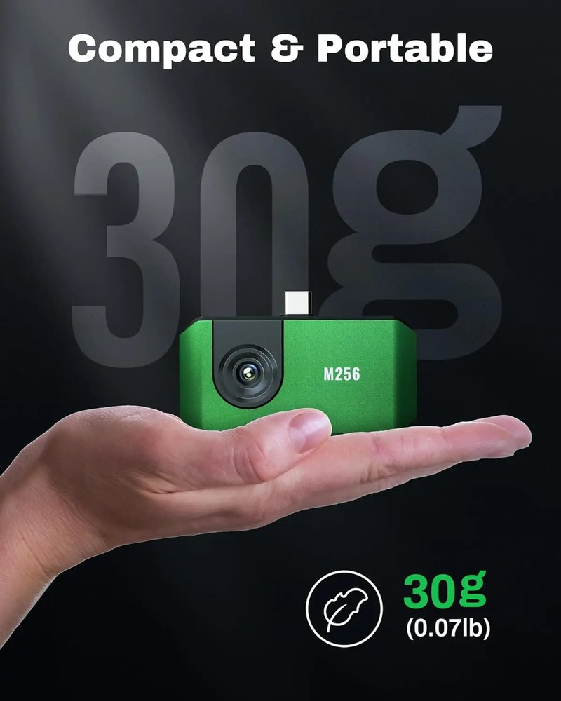 IR High Resolution Thermal Imaging Infrared Camera 4 USB-typeC with 3D Analysis