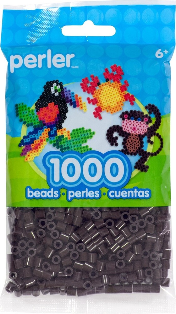 Perler Beads 1,000/Pkg Cocoa