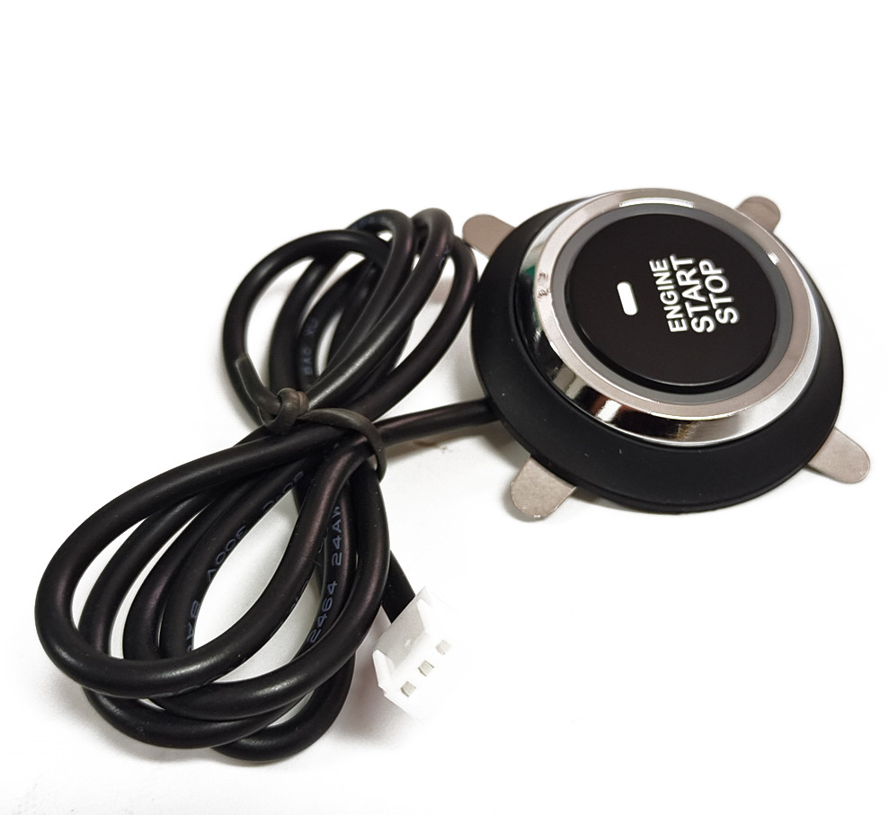 Car Ignition Switch 12v RFID Engine Start Push Button Keyless Entry Starter Kit