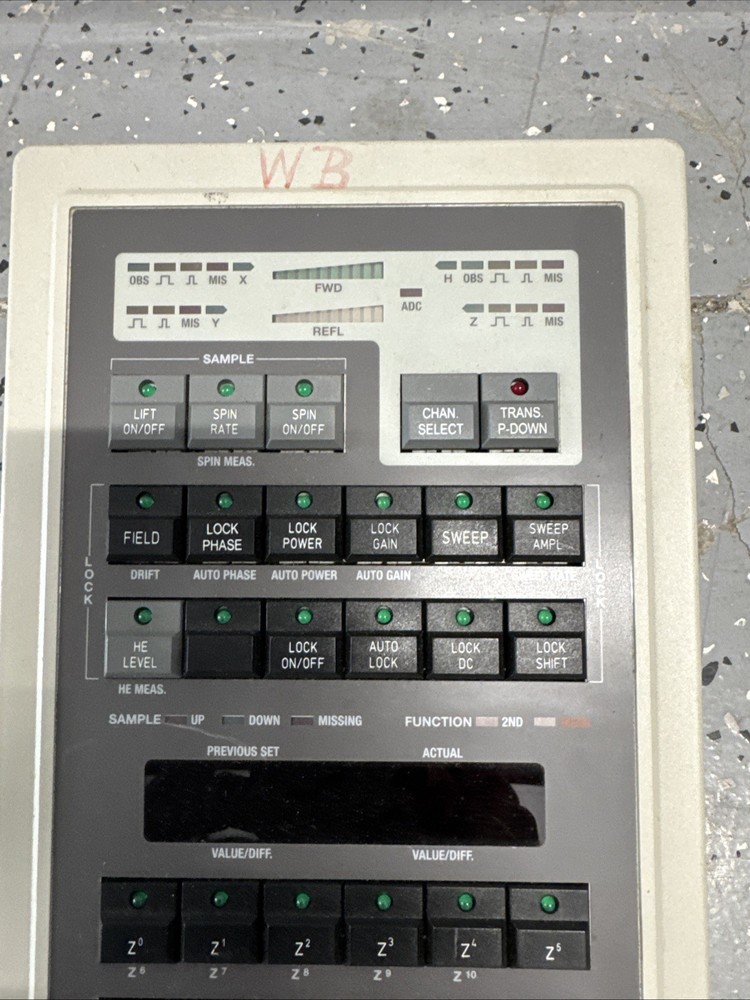 Bruker BSMS BOSS Controller, Visa P2E