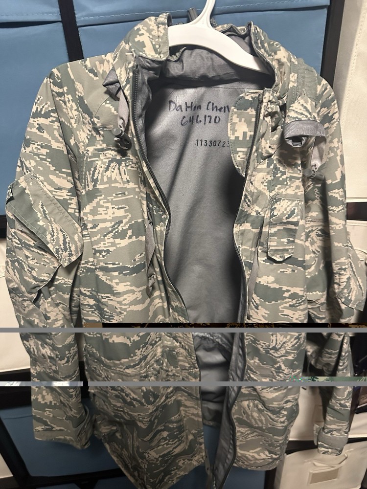 USAF GORTEX ABU PARKA MEDIUM REGULAR ALL WEATHER APECS COAT