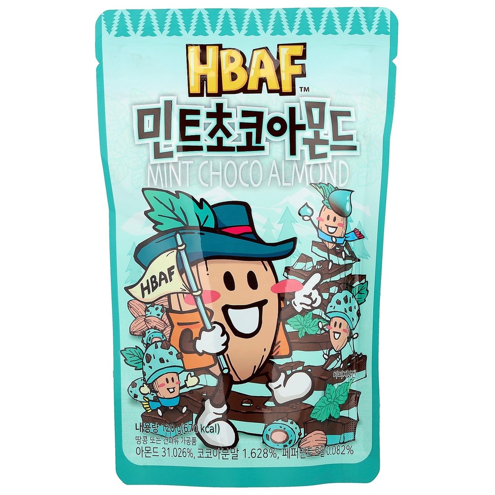 Mint Choco Almond, 120 g