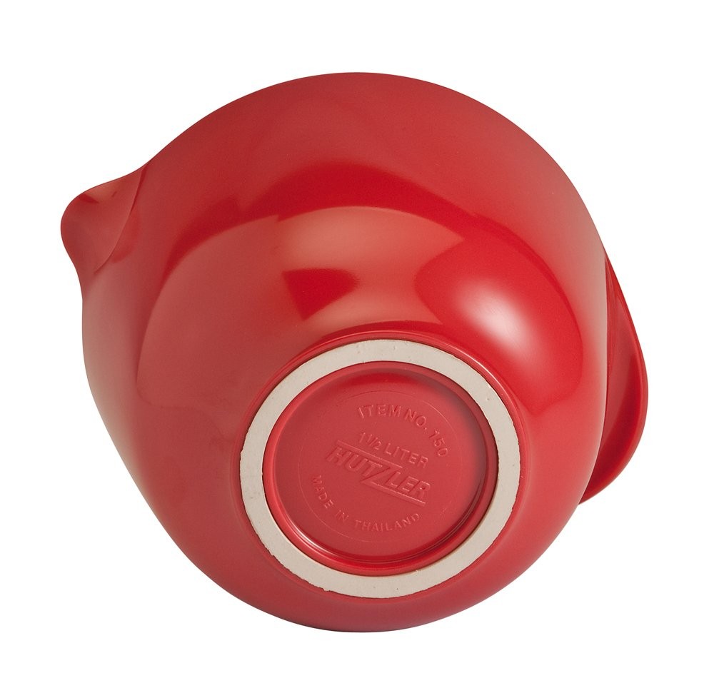 Classic 3 Liter Melamine Mixing Bowl, Red