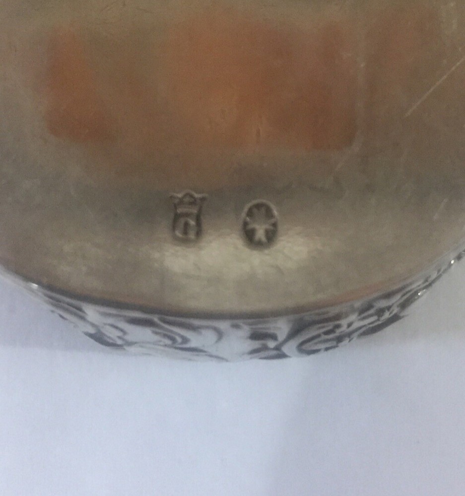 Round 800 Silver Hanau Decorative Box
