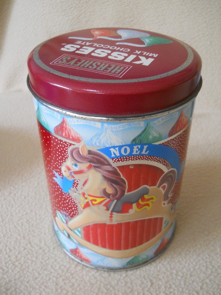 5 Vintage Hershey Chocolate Tins / Advertising