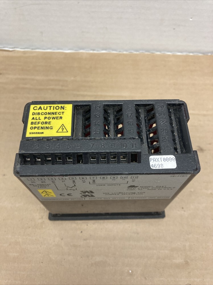 RED LION CONTROLS Process Input LED Panel Meter PAXT | U.S.A. SELLER | USED???
