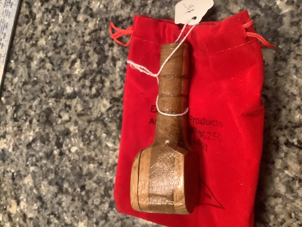 Pocket Pipe - Handmade, Lidded - - Oak & Chestnut Wood