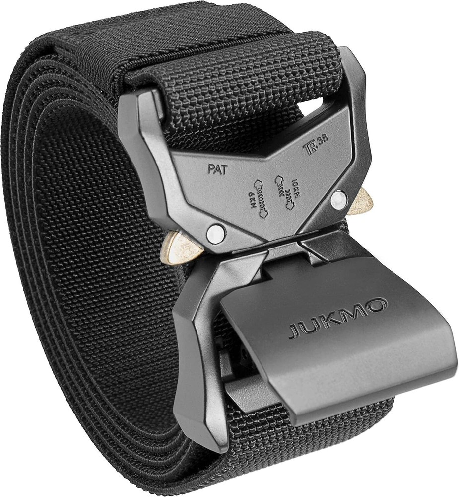 Adjustable Tactical Belt with Quick Release Buckle: Perfect for Military Use