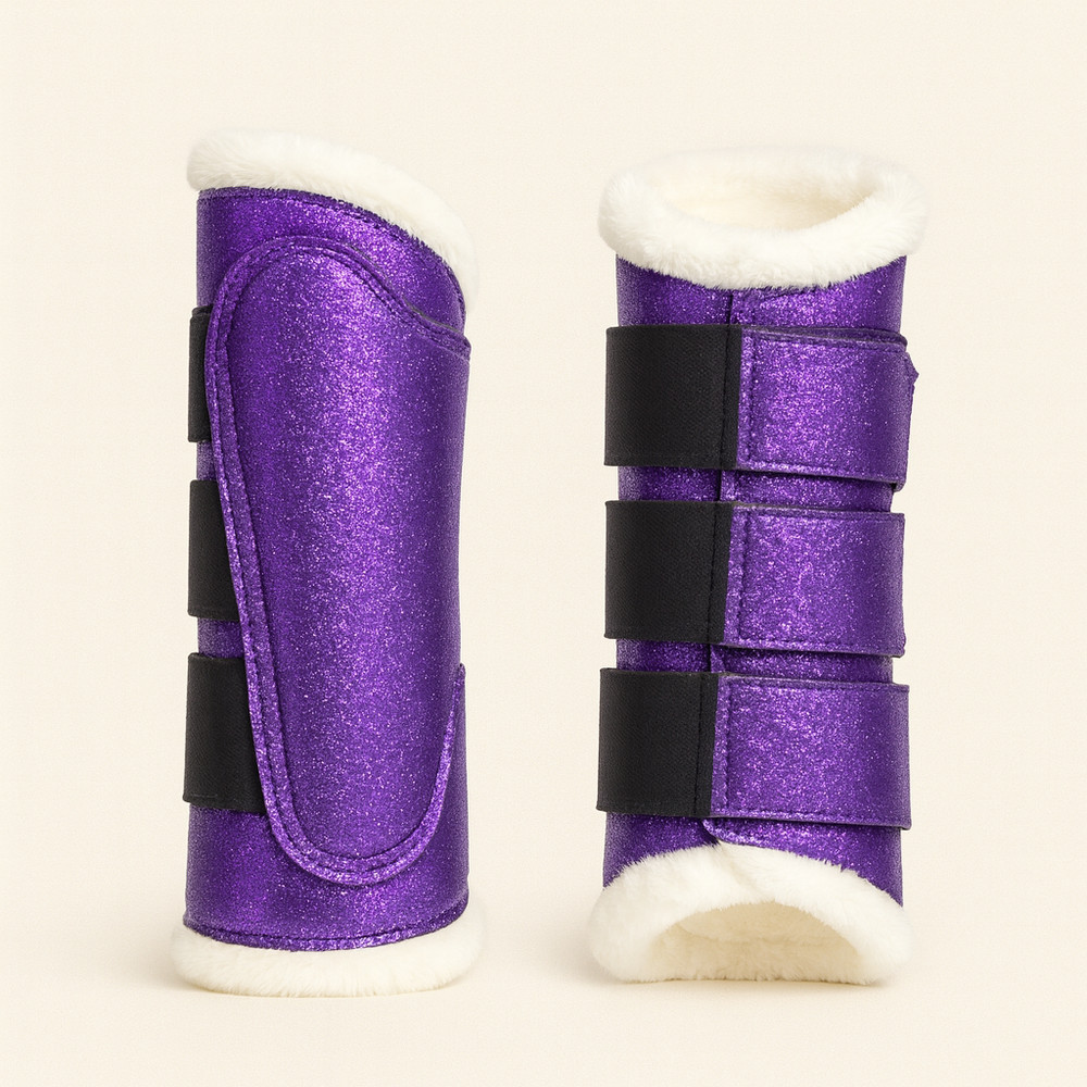 Saddle Pad Set with Ear Bonnet and Blushing Boots