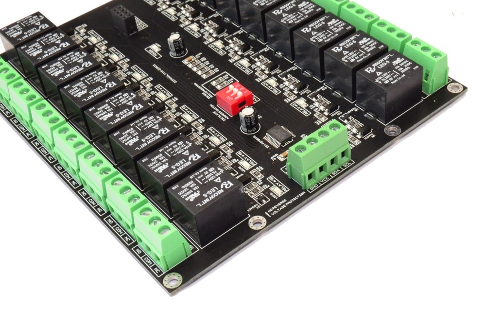 16 Channel I2C Interface Electromagnetic Relay Module for Arduino Raspberry e...