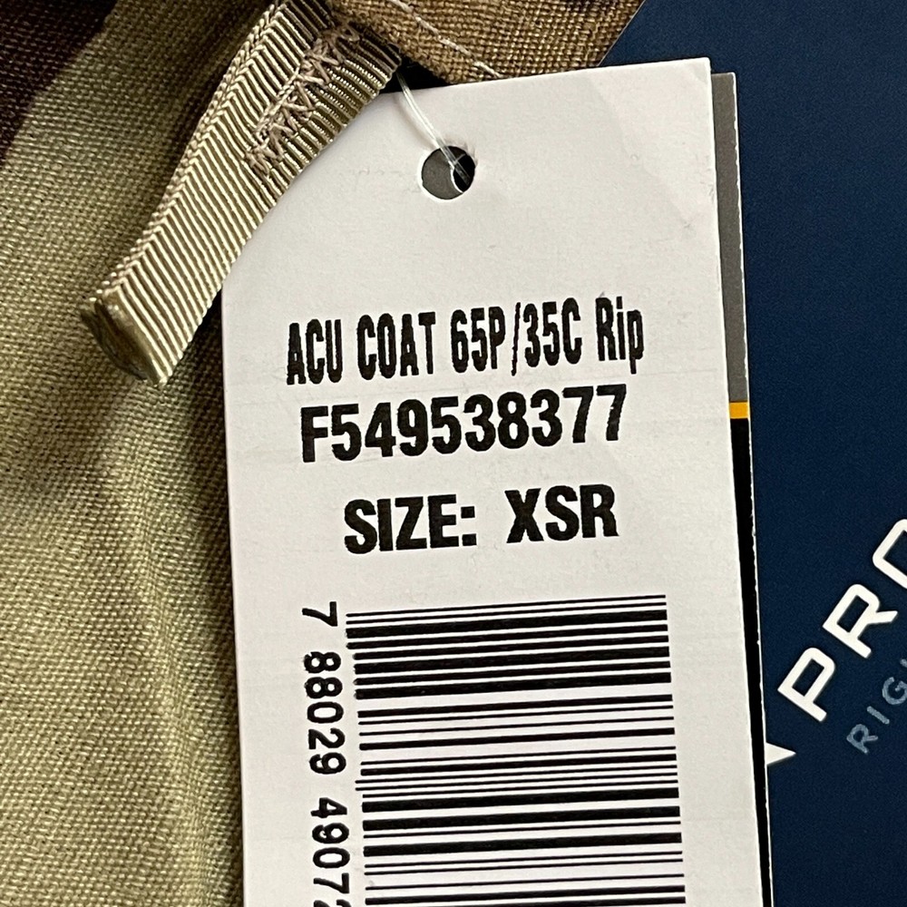 NEW ACU Propper Coat - Multicam - X-Small Regular