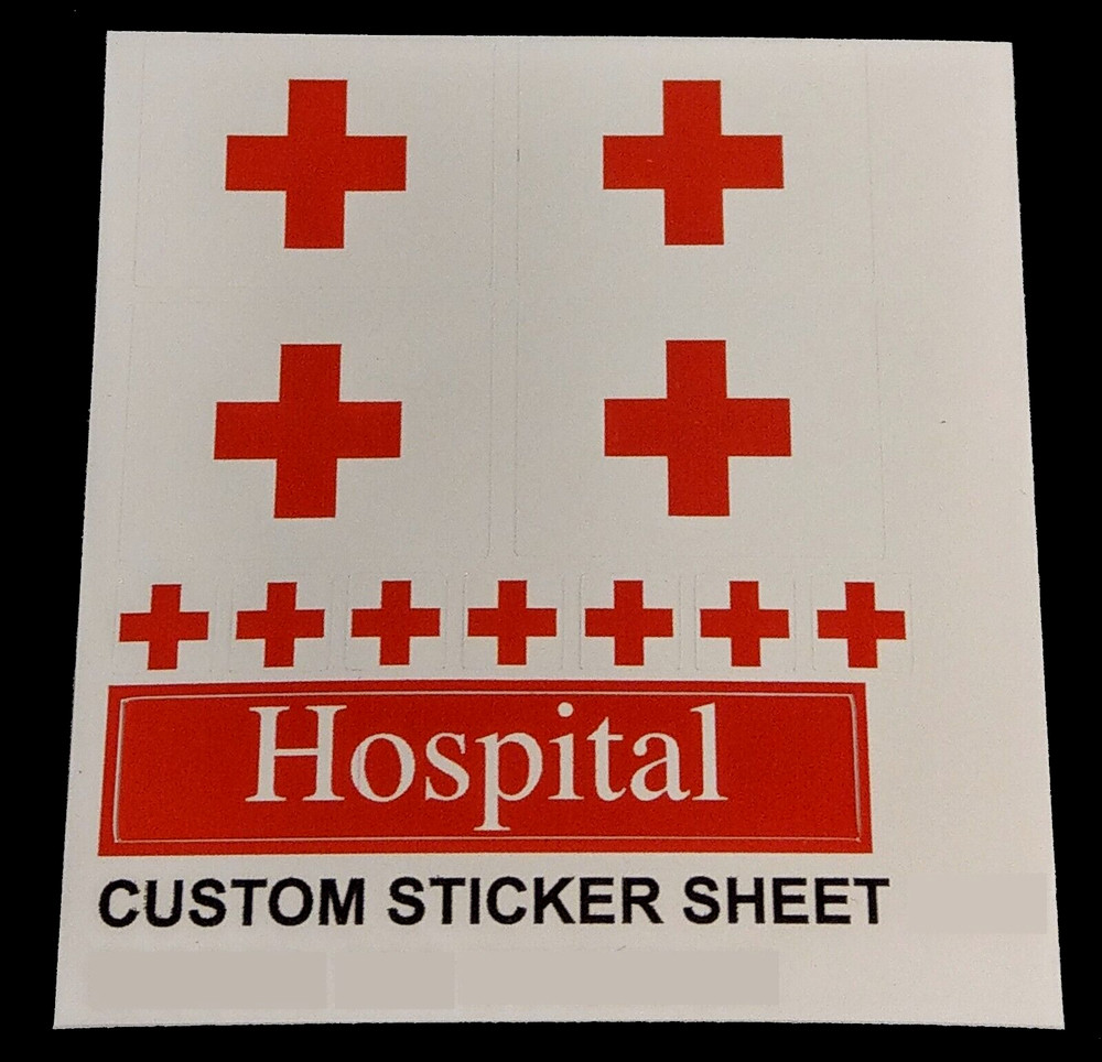 Custom stickers for 363 / 555 replacement stickers