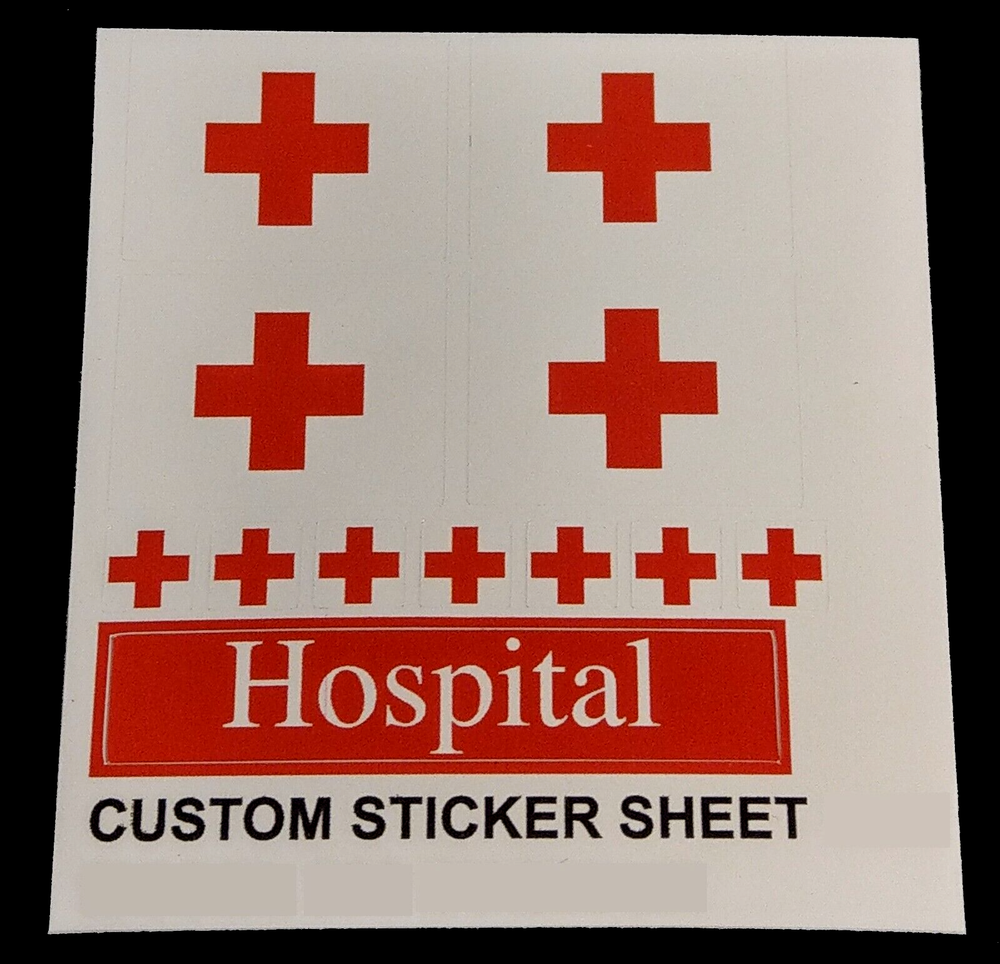 Custom stickers for 363 / 555 replacement stickers