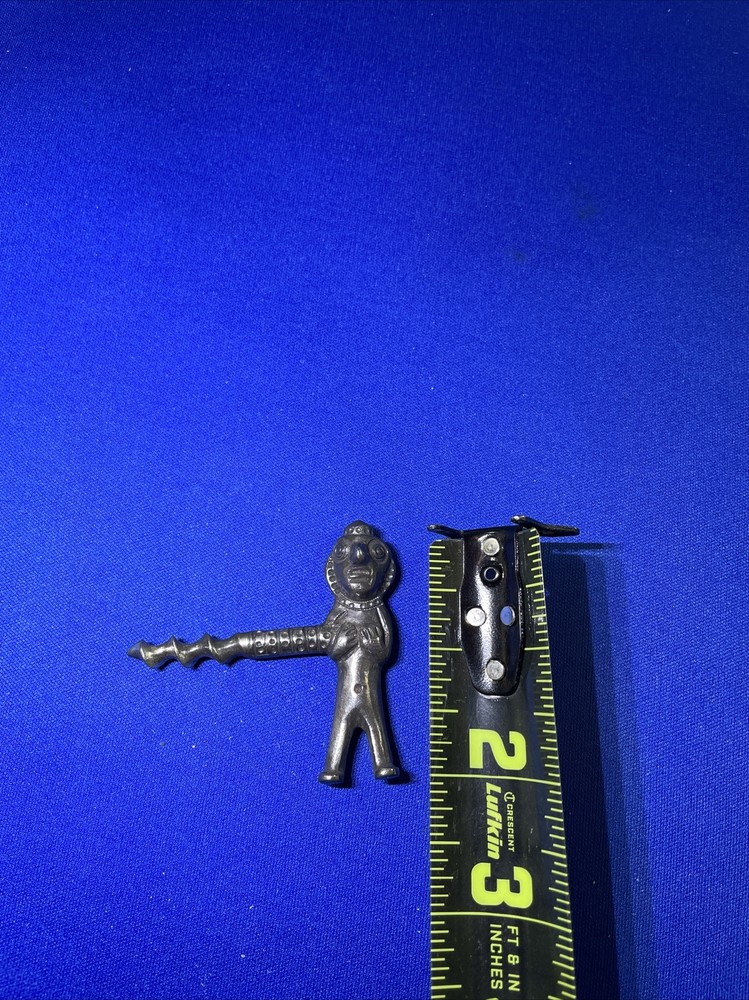 Pewter Aztec Mayan Figure Wine Corkscrew