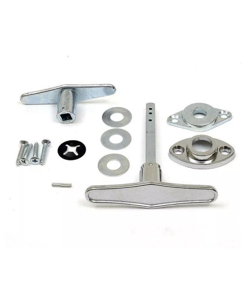 Garage Door Lock Dummy T Handle Set.