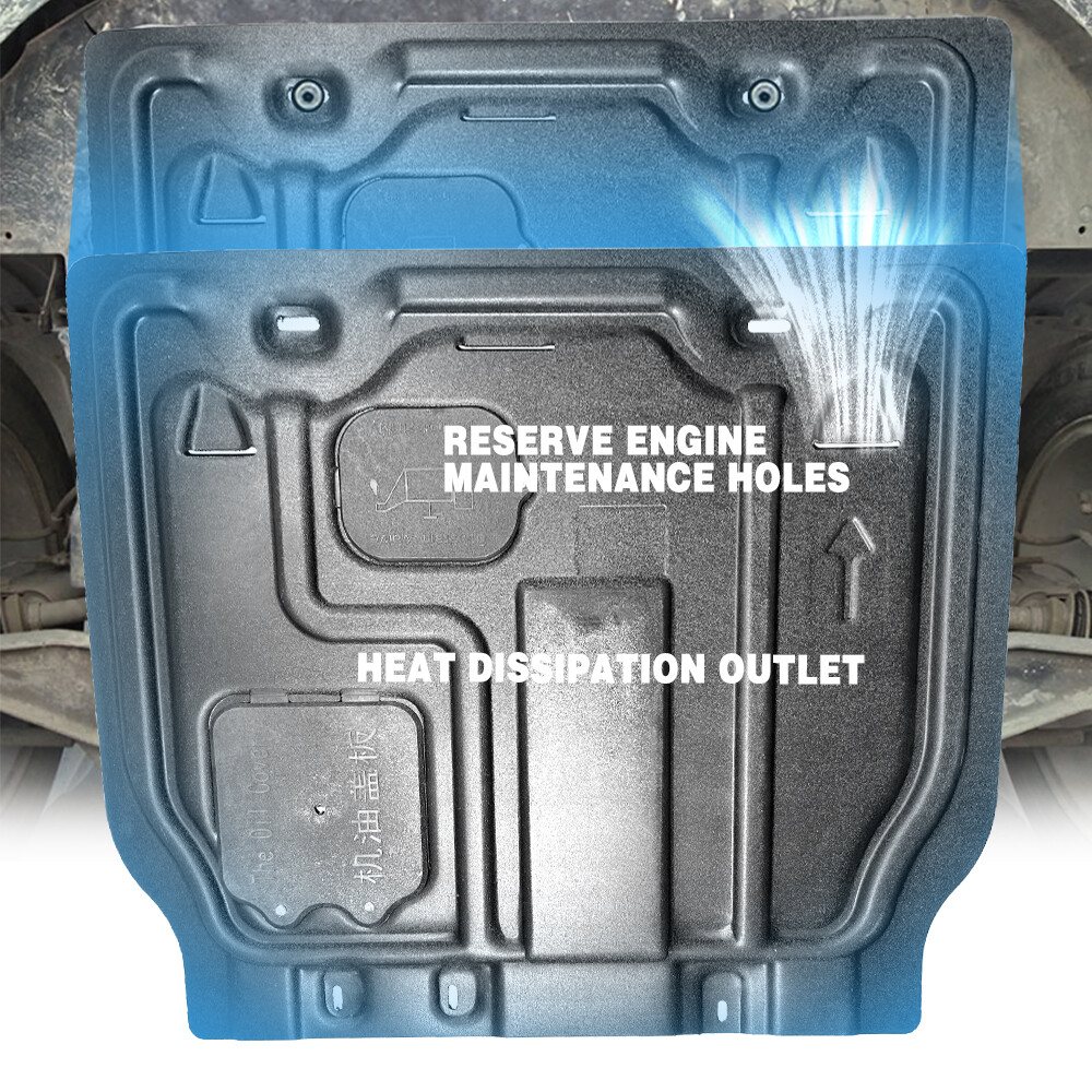 For Dodge Journey 2011-2020 Front Engine Splash Shield Cover Mudguard Black