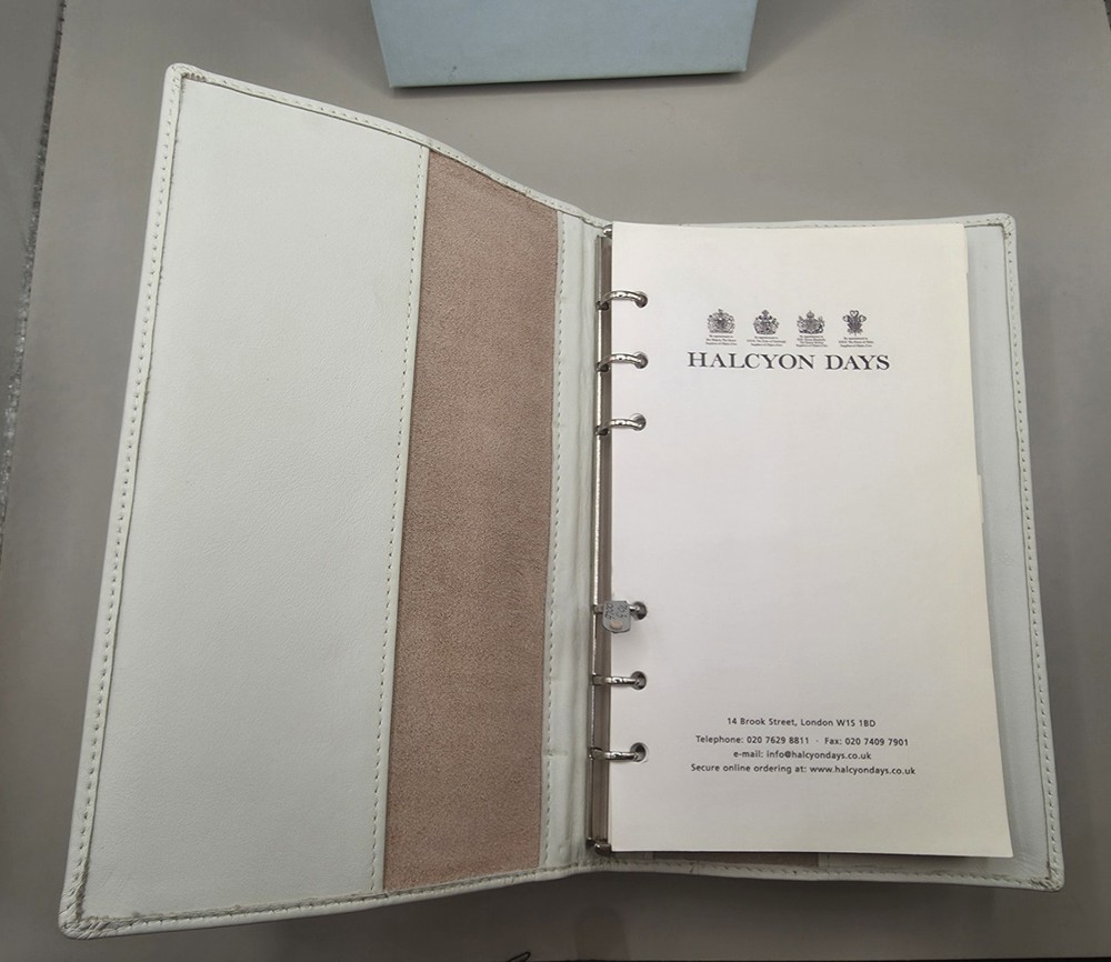 "Halcyon Days" notebook/planner