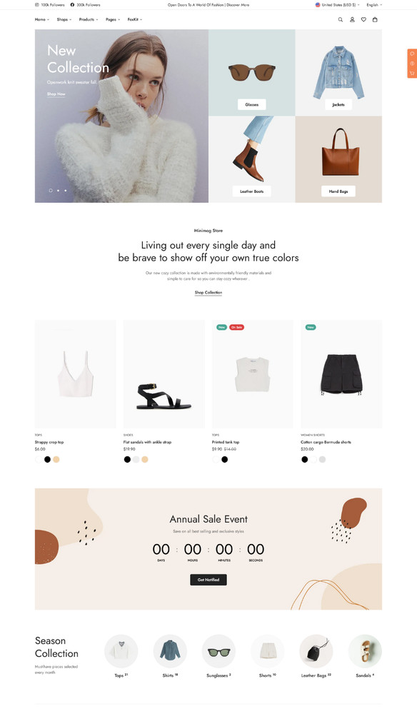 ShoMog - Multipurpose Shopify Theme | Responsive eCommerce | Mobile Optimized