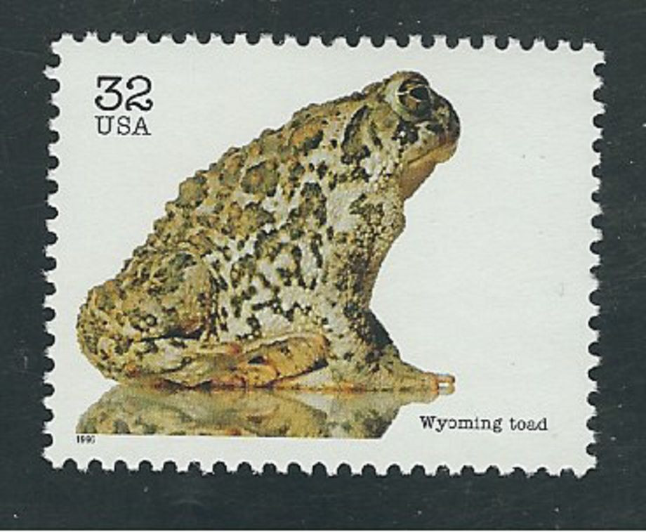 Scott # 3105-g...32 Cent...Endangered Species/Toad...2 Stamps