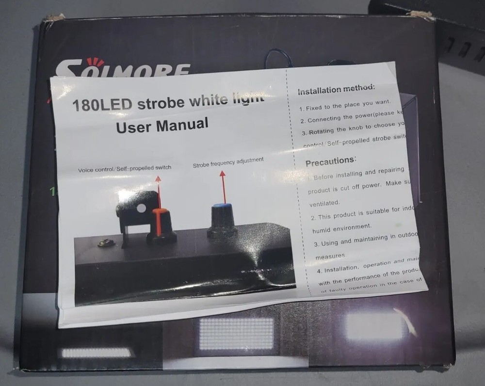 solmore led strobe ligth 18LED OPEN BOX