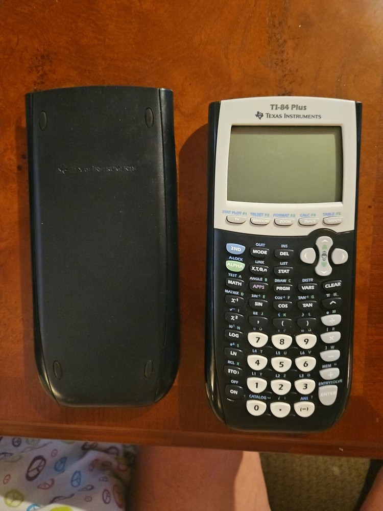 Texas Instruments TI-84 Plus Black Graphing Calculator (K)