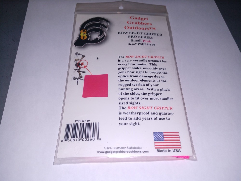 PSE Archery Scope Cover / Small Pink 3.5" x 3.5"